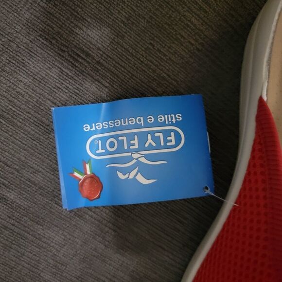 Ladies Red  FlyFlot Wide Fit Clogs size 39 US 8 - Picture 10 of 16